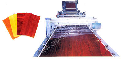 高分子免漆板生產(chǎn)線